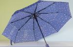 metal shaft 3 fold ladies umbrella With Digital Printing