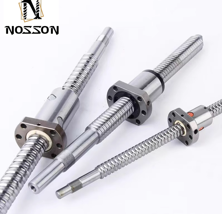 Stainless Steel Rotating Nut CNC Linear Guide Ground Ballscrew 1605 with Customized Colors and Metric Measurement System