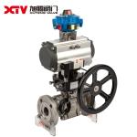3PC Flange Ball Valve Stainless Steel Full Port for Water Media within Q41F-PN64