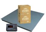 2M RS232 LED Portable Floor Scale Carbon Steel