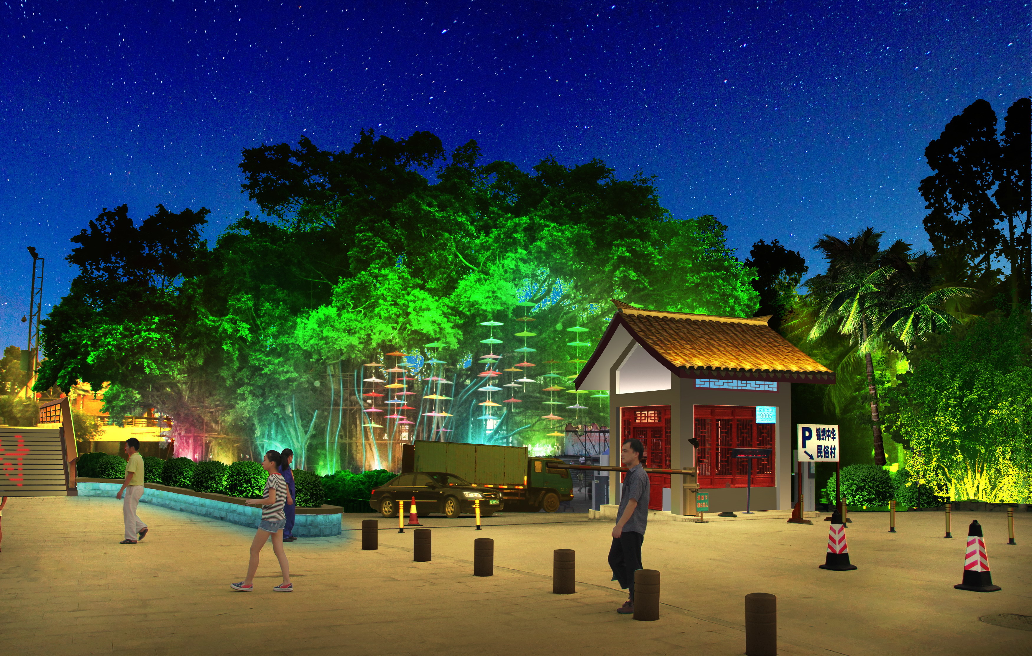 20watt Rgbw Waterproof Dmx Outdoor Led Flood Light For Landscape Project