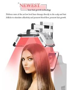 Quality 260pcs Diode Laser Lamps Laser Hair Growth Machine Hair Therapy LED Grow wholesale