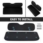 ShuRan Universal Golf Cart Rear Seat Replacement Cushions For EZGO/Club Car