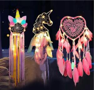Quality Small Night Light Modern Girl Stlye Dream Catcher wholesale