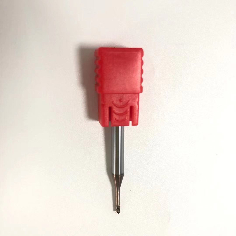 Tungsten Carbide Long Neck End Mills 2 Flute For Hardened Steel