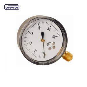 Quality 60-100mm CmH2O Capsule Pressure Gauge Manometer 1.6% Accuracy wholesale