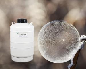 Quality Aluminium Alloy Biomedical Liquid Nitrogen Tank 35.5 Liter wholesale