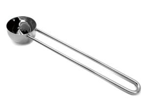 Quality Concise Style Stainless Steel Coffee Bean Measuring Scoop With Long Hnadle wholesale