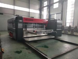 Quality 1224mm Multicolour Printing Slotting Machine Quenched Gears wholesale
