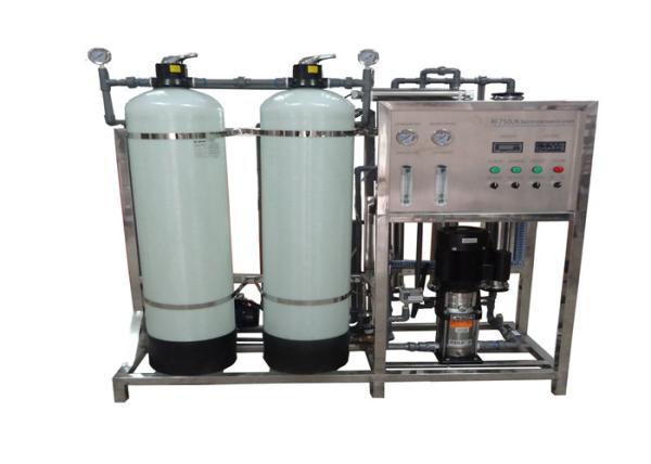 750LPH Drinking Water Treatment Plant , Industrial Reverse Osmosis Water System