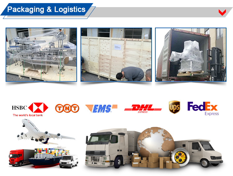 Ym320 Automatic Carton Box Two Sides Sticker Corner Sealing Machine Plastic Paper Big Box Labeling Machine