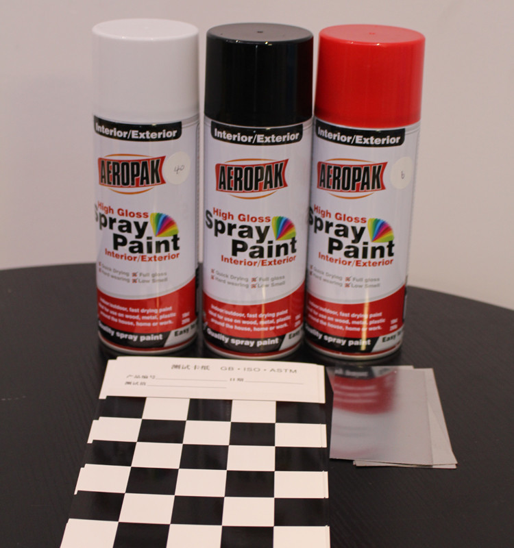 Aeropak Automotive Aerosol Spray Paint , Fast Dry Acrylic Spray Paint For Wood
