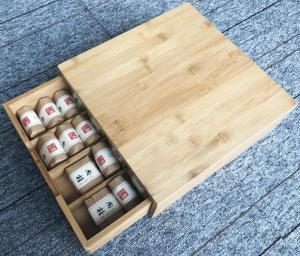 Quality new arrival bamboo coffee pod storage k cup holder wholesale