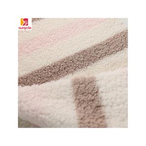 Quality Knit Plush Fleece Velveteen Fabric 220gsm For Sofa wholesale
