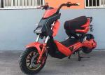 DC Electric Motorcycle Scooter , Electric Powered Motorcycles 90/90-10 Rear