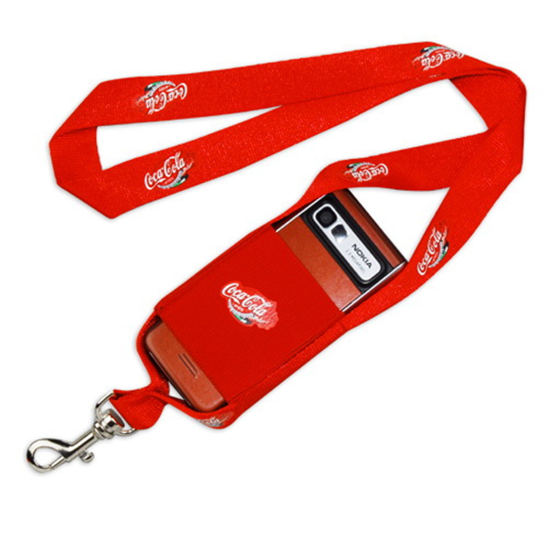 stretchable cell phone pouch lanyards