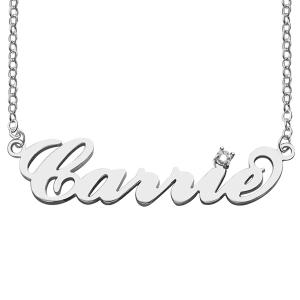 Quality Trendy Fiance Custom Silver Necklaces wholesale