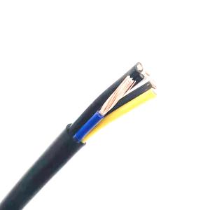 Quality Bare Copper Stranded EV Charging Cable UL EVE 5C × 6mm2 + 1C × 0.5mm2 600V 105℃ wholesale