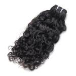 Water Wave Brazilian Human Hair Bundles Dyed And Bleached Available / 12-26 Inch