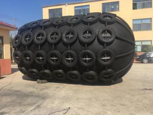 Quality 2000mm Dia 4000mm Length Yokohama Pneumatic Fender SUS304 Stainless Steel Flange wholesale