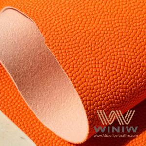 Quality Faux Basketball Football Synthetic Leather Knitted Customized Size wholesale