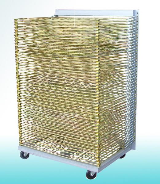 Silk screen rack