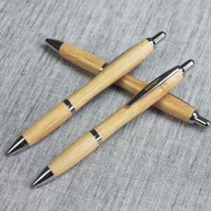 Quality New Gift Recycled Promotional Wood Bamboo Ball Pen wholesale