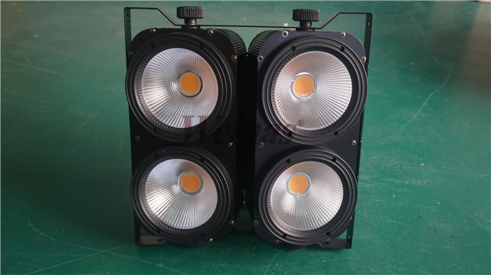 Bliner Light 4PCS 100W COB RGBW 4 in 1 colorful LED Stage Light DJ Disco Theater Background Effect Light