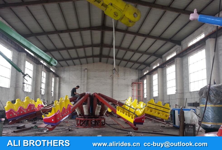 Fairground Park Amusement Jumping Rides Thrill Jumping Machine