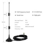 50 Ohm Input Impendence Magnetic Base 433Mhz Suction Antenna for Ham Radio V.S.W