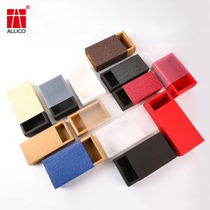 Quality Recycled Materials Foldable Sliding Drawer Packaging Gift Box Printed Cardboard wholesale