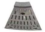 Manganese steel wear plates for ball mill with 5mm gap by special process