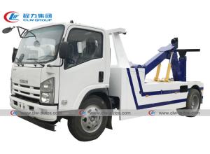 Quality Small ISUZU 4x2 100HP 3T Road Recovery Wrecker Tow Truck wholesale