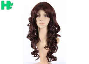 Quality New Style Long Thick Healthy Long Synthetic Wig , Full Lace Synthetic Wigs wholesale