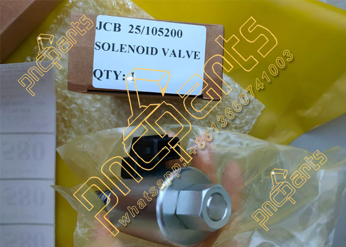 25 105200 Excavator Spare Parts JCB 3CX 4CX Backhoe Loader Transmission Solenoid Valve