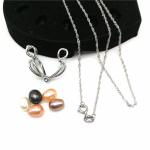 Amazing christmas day pearl jewelry -DIY 5 pearls jewelry kit-wish pearl gift