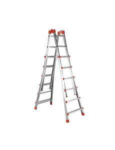 4x6  Portable 	Aluminum Telescopic Ladder Multi Position Extension