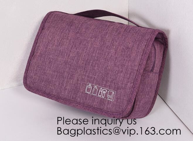 Personalized Portable Bridesmaid Gift Canvas Cosmetic Bag,Washed Canvas Toiletry Cosmetic Bag, Bagease, bagplastics