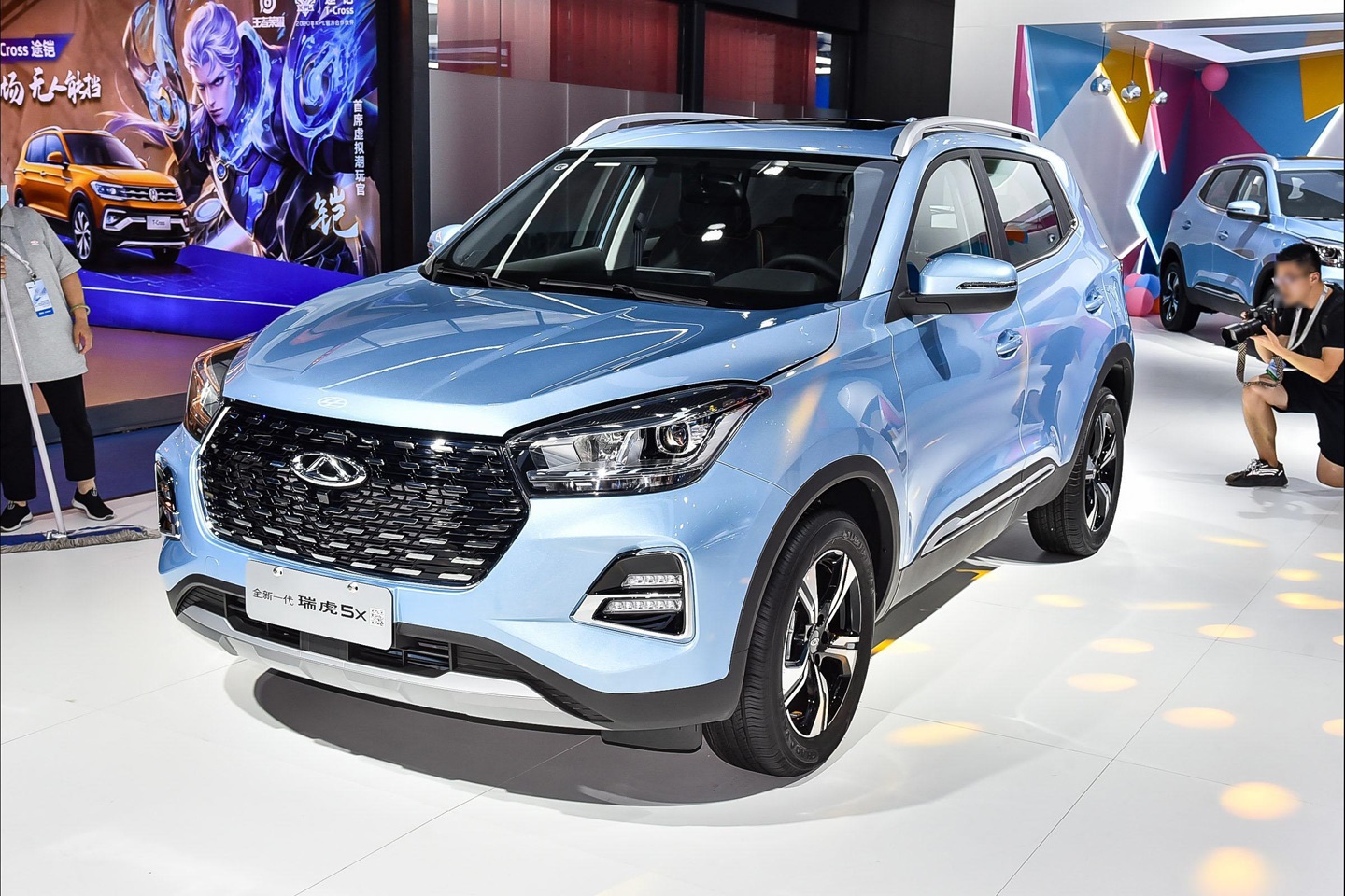 Chery Tiggo 5x Petrol Gas Small SUV Vehicle 1.5L Manual CVT 175km/h 120hp Fuel Gasoline TPMS Tire Pressure Monitor System Car