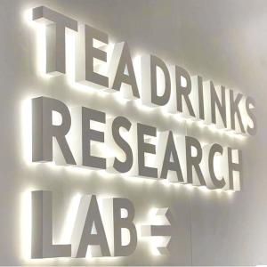 Quality Customized Size LED Light Logo Electronic Sign for Outdoor 3D Illuminated Advertising wholesale