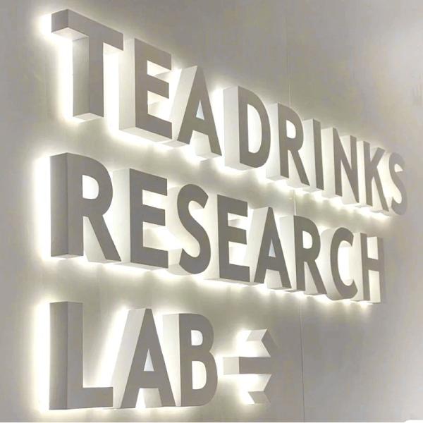 Customized Size LED Light Logo Electronic Sign for Outdoor 3D Illuminated