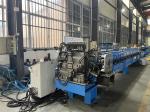 Hydraulic Cutting Downspout Roll Forming Machine With 20 Stations 7.5Kw Power 0
