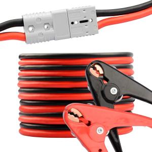 Quality 25FT 2 GA Connecting Booster Cables Heavy Duty Jumper Cables For Semi Trucks wholesale