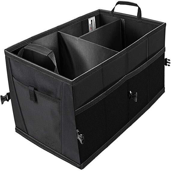 Vehicle Sedan Interior Collapsible Cargo Organizer / Suv Trunk Storage