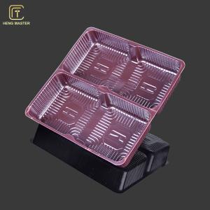 Quality Purple Virgin Food Grade PP 15*15*4cm Plastic Pastry Tray wholesale