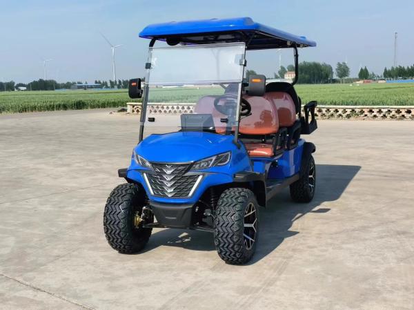 Personal Customized 6 Seater Golf Cart CE Certificates 4 Wheel Battery Powered