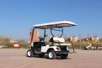 OEM White Color 4 Seater Golf Cart 2+2 220V 3.5kw Minimum Turning 5600mm