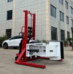 1102lb 1543lb 2 Meters Semi Electric Roll Stacker Rotate 360 Degree With