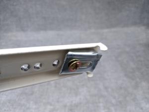 Quality 35g Motorized Aluminium Curtain Rail Ceiling Brackets Lever Lock Curtain Rail Brackets wholesale