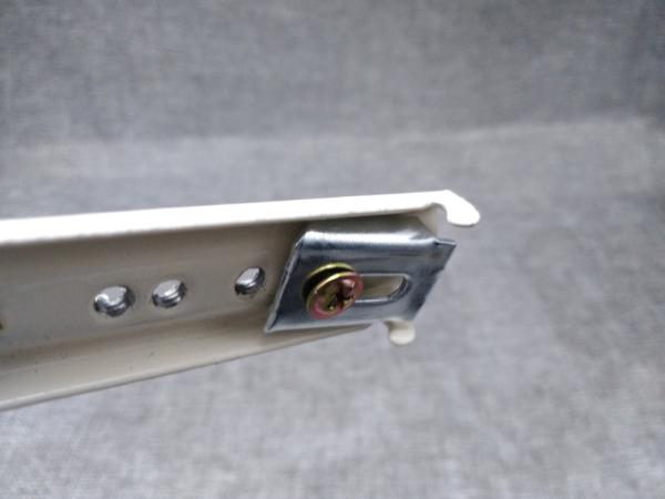 35g Motorized Aluminium Curtain Rail Ceiling Brackets Lever Lock Curtain Rail